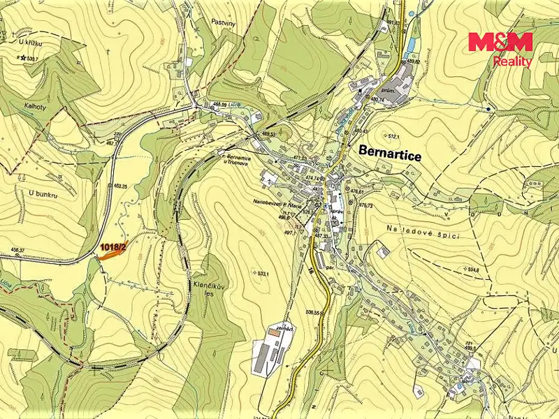 Prodej louky 1900 m², Bernartice – náhled fotky 2