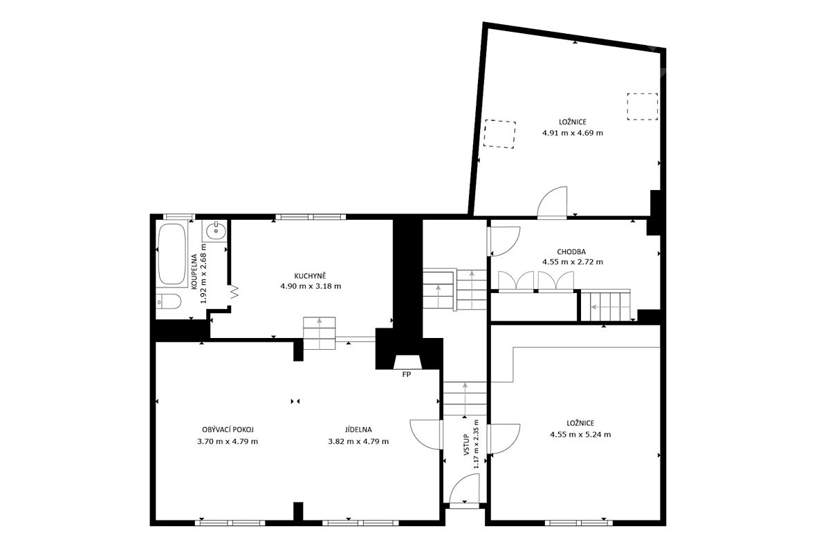 Prodej rodinného domu 290 m², pozemek 1125 m² – fotografie 5