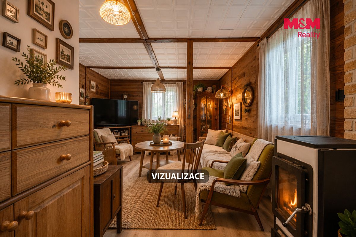 Prodej chaty 40 m², pozemek 348 m² – fotografie 3