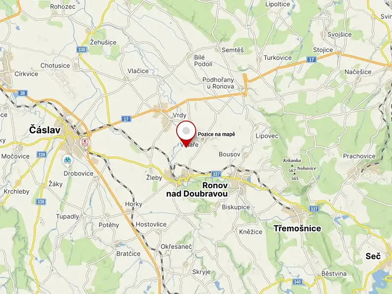 Prodej pole 6430 m², Vinaře – náhled fotky 3