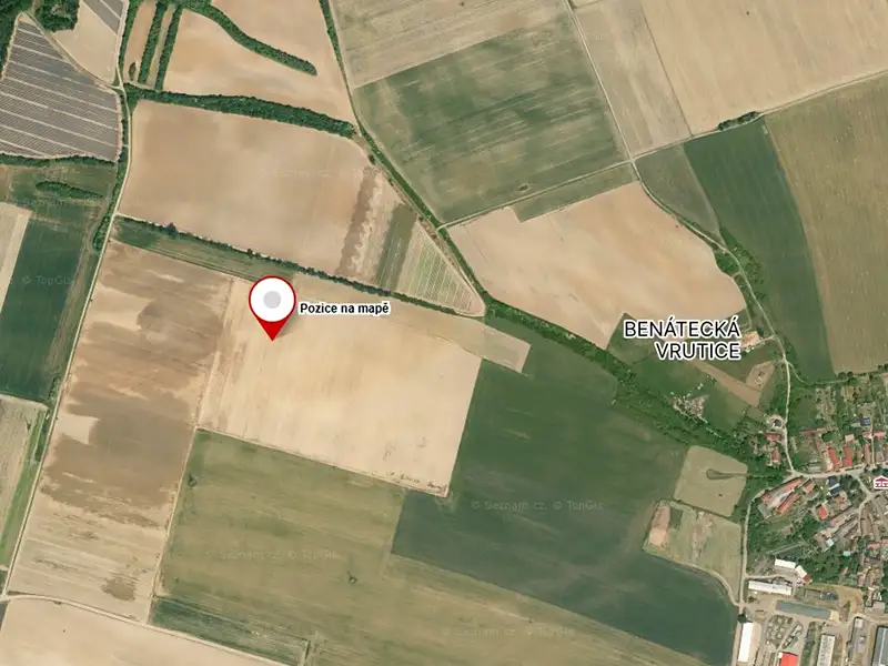 Prodej pole 15264 m², Milovice – náhled fotky 2