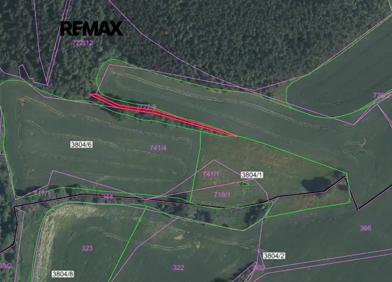 Prodej pole 49428 m², Počepice – náhled fotky 2