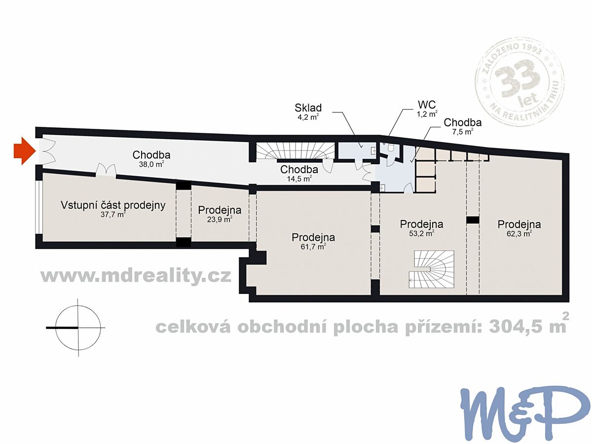 Pronájem výrobní haly, prostoru 520 m² – fotografie 2