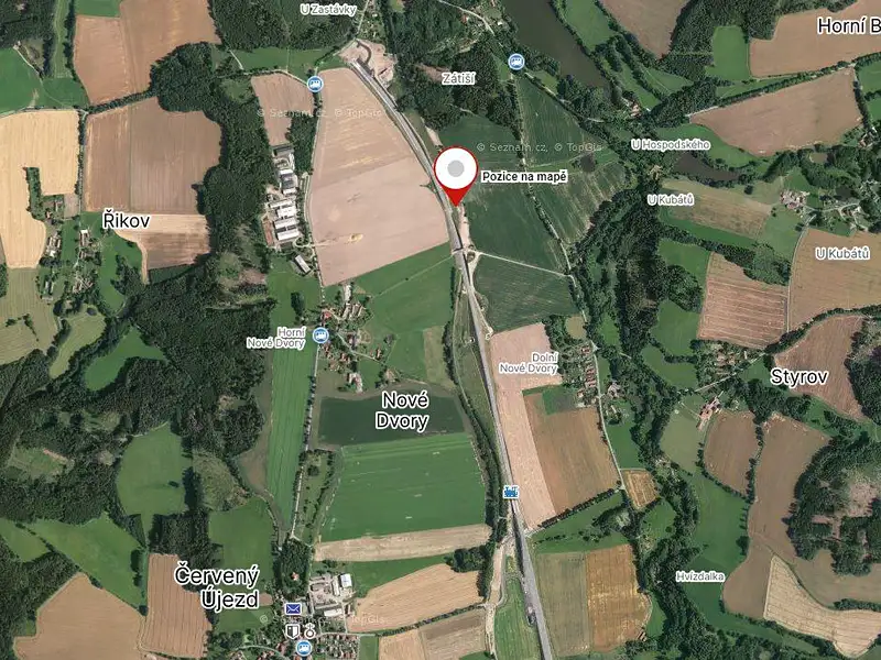 Prodej pole 2485 m², Červený Újezd – náhled fotky 2