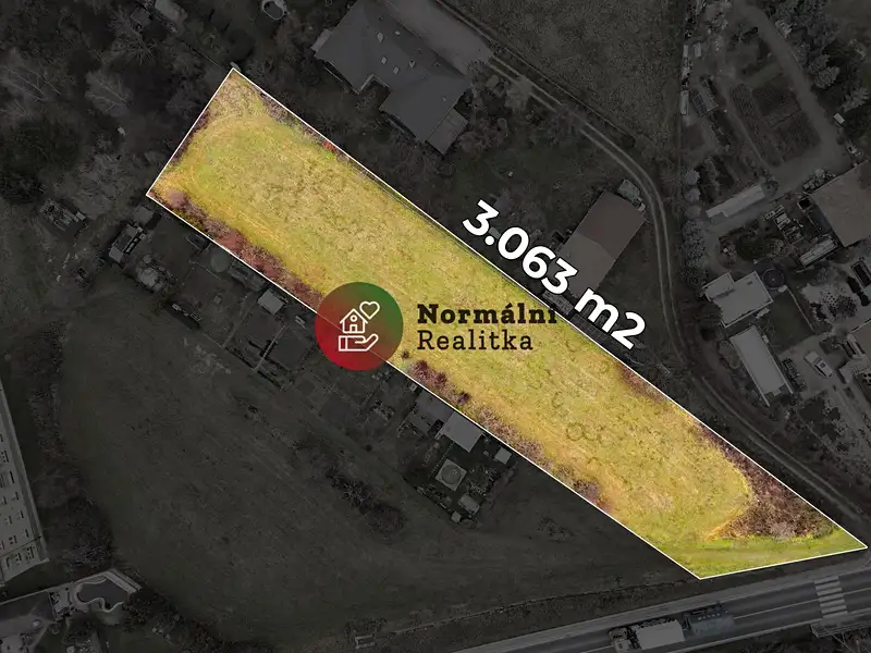 Prodej stavebního pozemku 3063 m², Byšice – náhled fotky 2