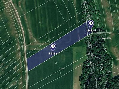 Prodej louky 9197 m²