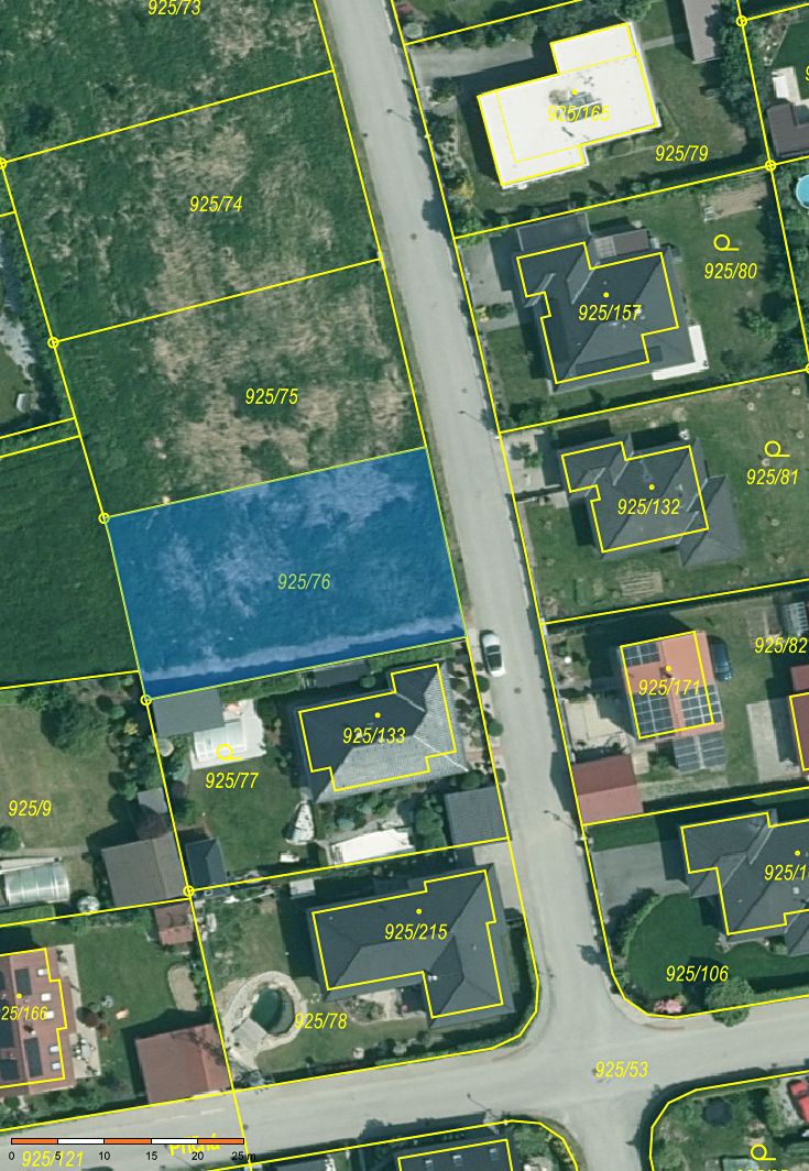 Prodej stavebního pozemku 717 m² – fotografie 3