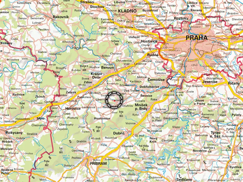 Prodej pole 11676 m², Všeradice – náhled fotky 3