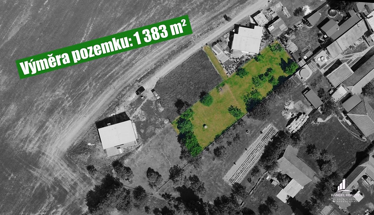 Prodej stavebního pozemku 1383 m² – fotografie 3