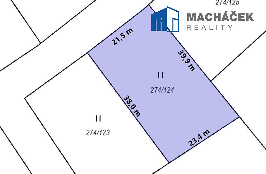 Prodej stavebního pozemku 871 m² – fotografie 5