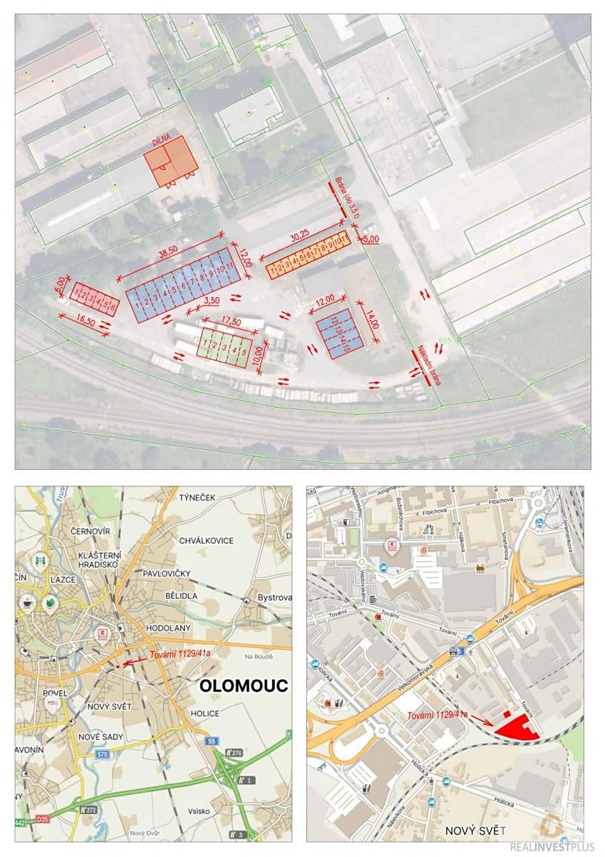 Pronájem komerčního pozemku 2300 m² – fotografie 2