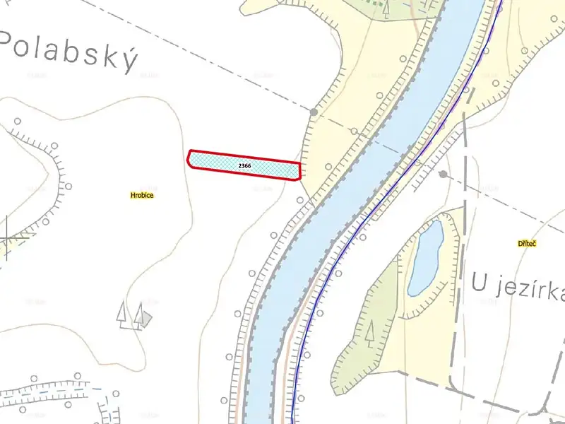 Prodej pole 2419 m², Hrobice – náhled fotky 2