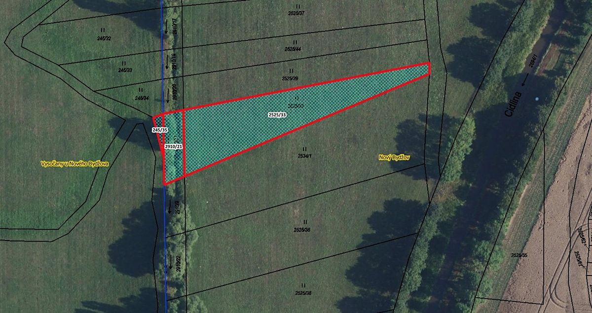 Prodej pozemku 2090 m²