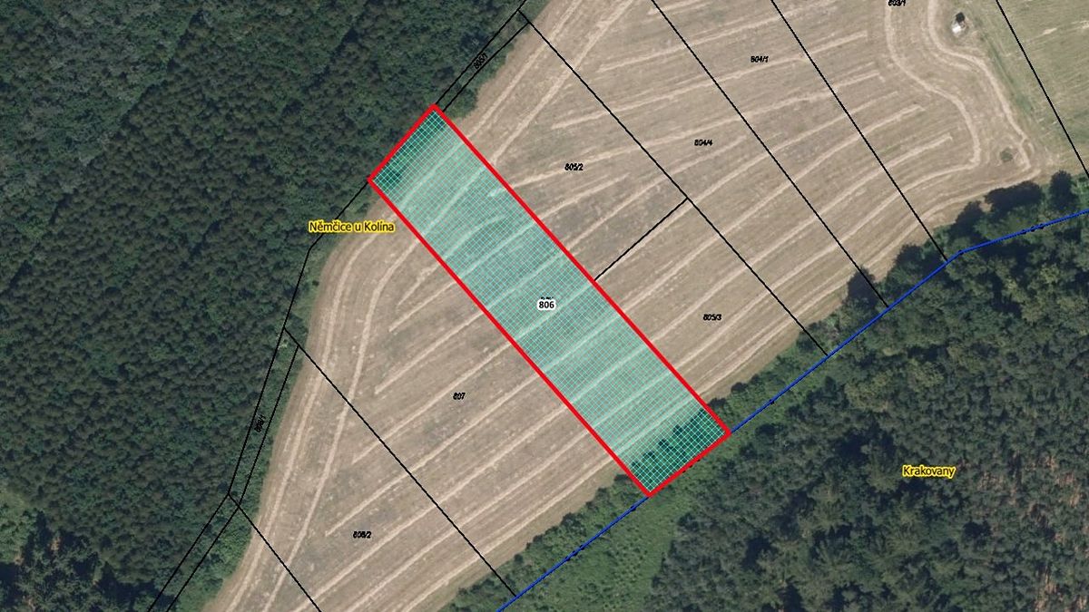 Prodej pozemku 3061 m², Němčice – fotka 1 z 3