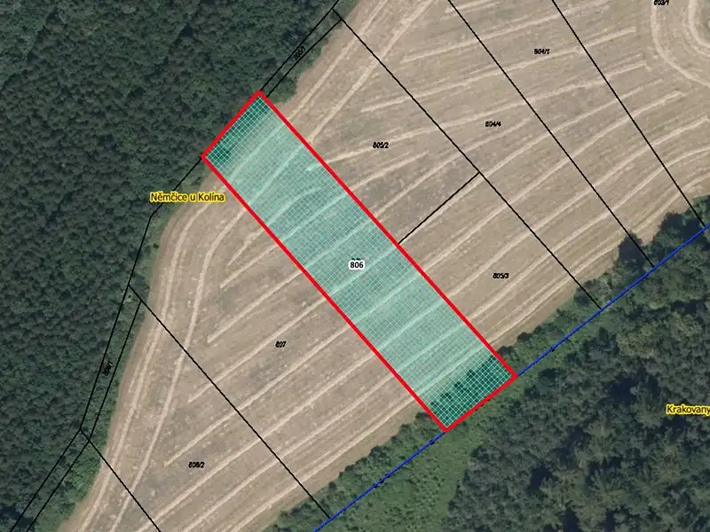 Prodej pozemku 3061 m², Němčice – náhled fotky 1
