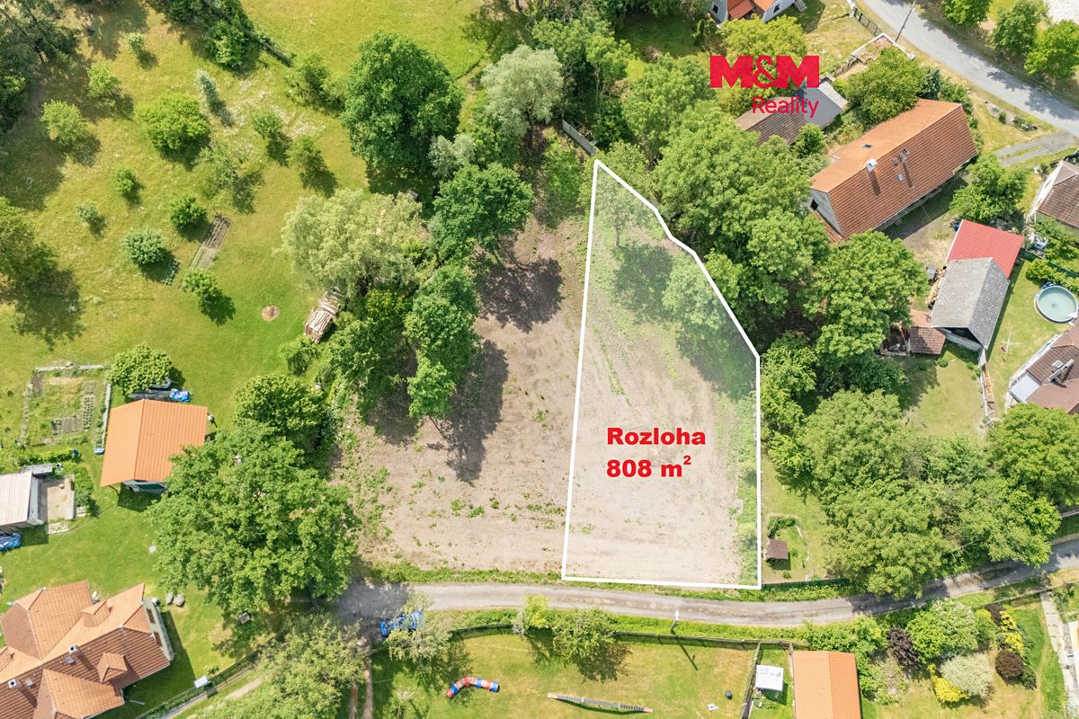 Prodej stavebního pozemku 808 m²