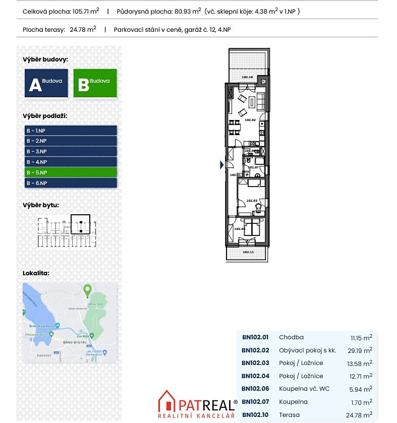 Prodej bytu 3+kk 106 m² – fotografie 2