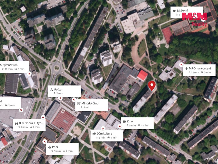 Pronájem bytu 3+1, 74 m² (13 z 21)