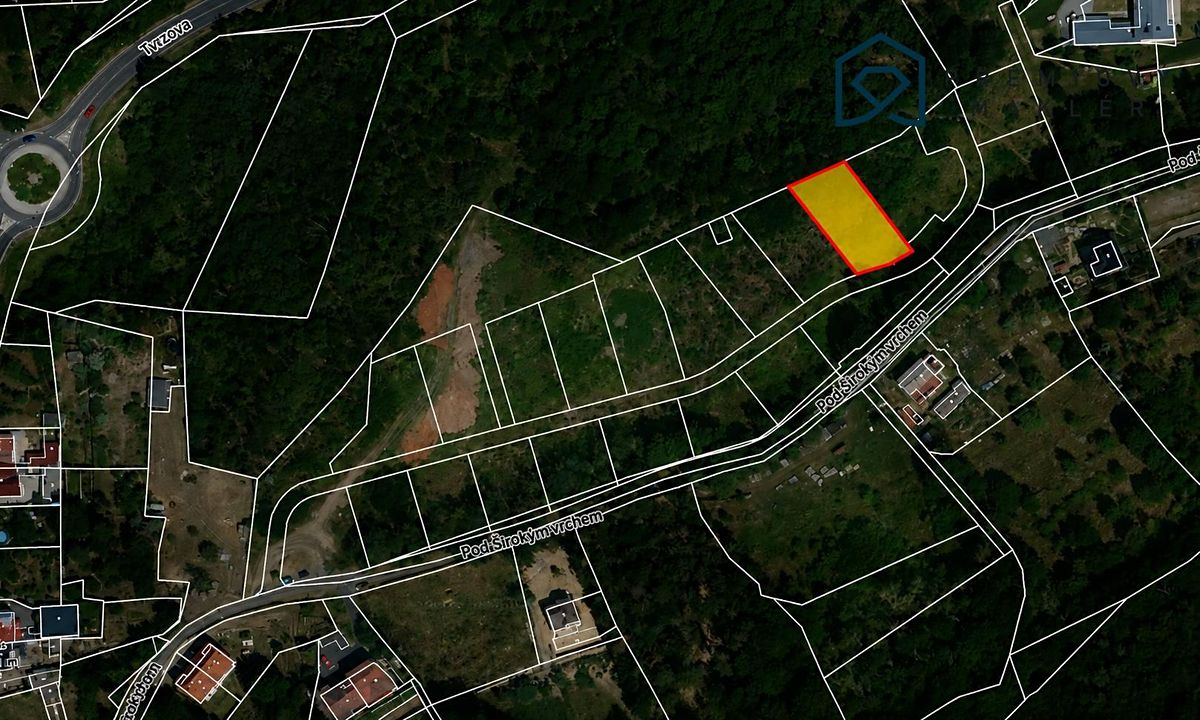 Prodej stavebního pozemku 770 m² – fotografie 3