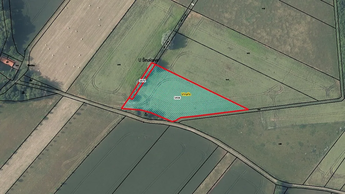 Prodej pole 6430 m²