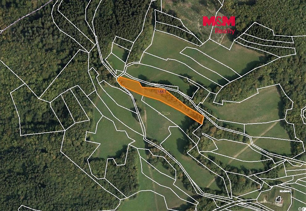 Prodej louky 2813 m², Lužná – fotka 1 z 3
