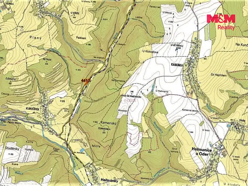 Prodej louky 1461 m², Odry – náhled fotky 2