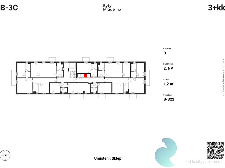 Wohnung 3+kk zum Kauf, 84 m² (6 von 14)