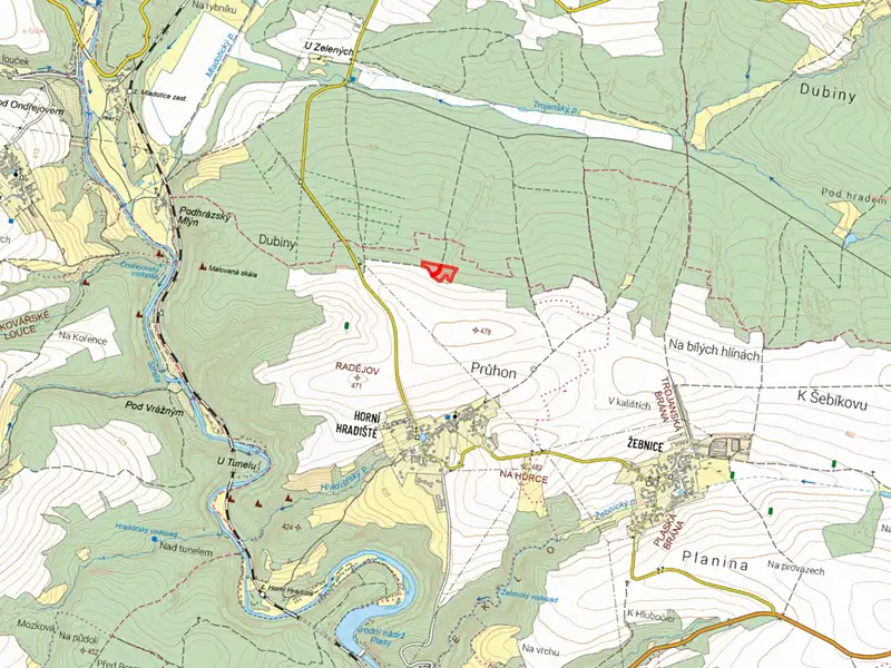 Prodej lesa 10814 m², Plasy – náhled fotky 2