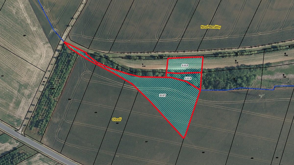 Prodej pozemku 5957 m², Benátky nad Jizerou – fotka 1 z 3
