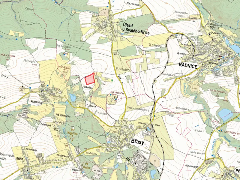 Prodej pole 32272 m², Břasy – náhled fotky 2
