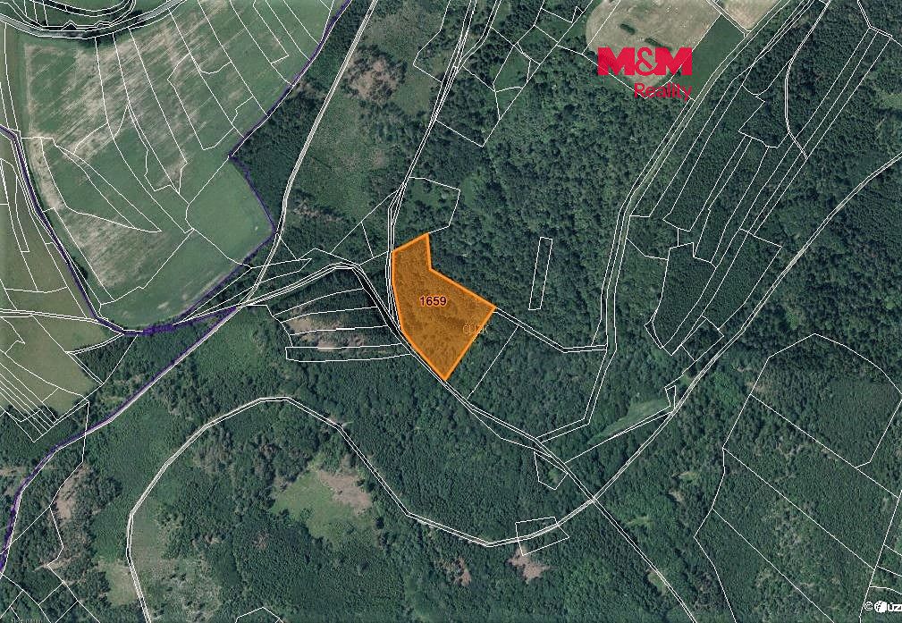 Prodej louky 16367 m², Poleň – fotka 1 z 3