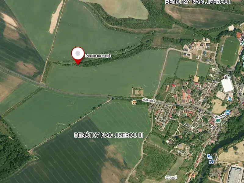 Prodej pozemku 5957 m², Benátky nad Jizerou – náhled fotky 2