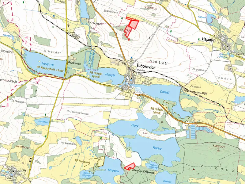 Prodej pole 72825 m², Tchořovice – náhled fotky 3