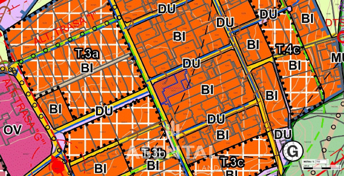 Prodej stavebního pozemku 842 m² – fotografie 3