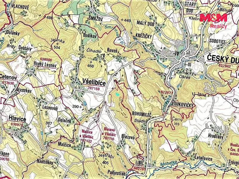 Prodej lesa 6422 m², Všelibice – náhled fotky 3