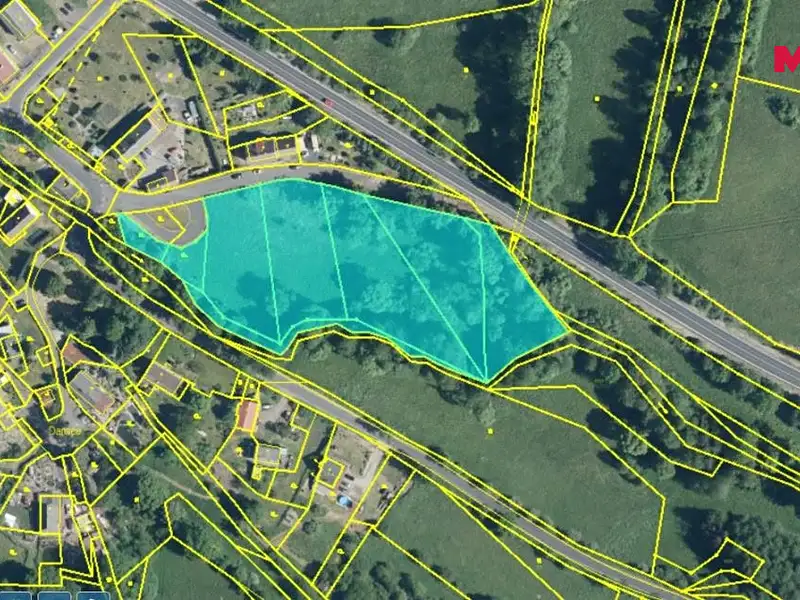 Prodej stavebního pozemku 11375 m², Krásný Les – náhled fotky 2