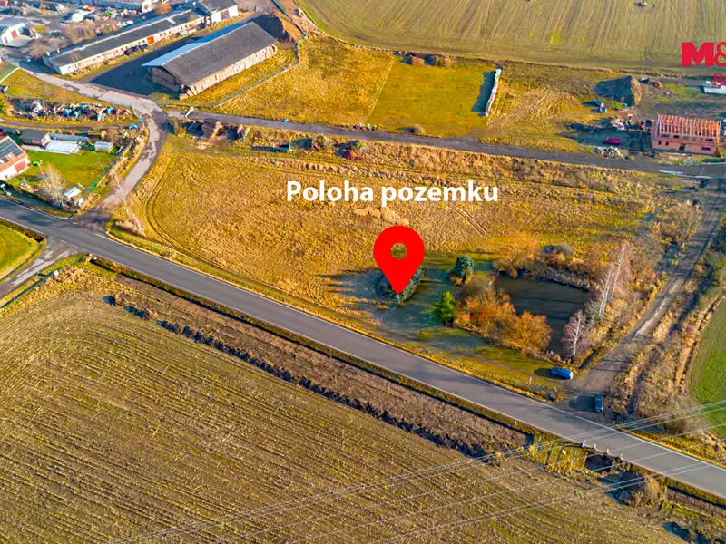 Prodej stavebního pozemku 1245 m², Bechyně – náhled fotky 3