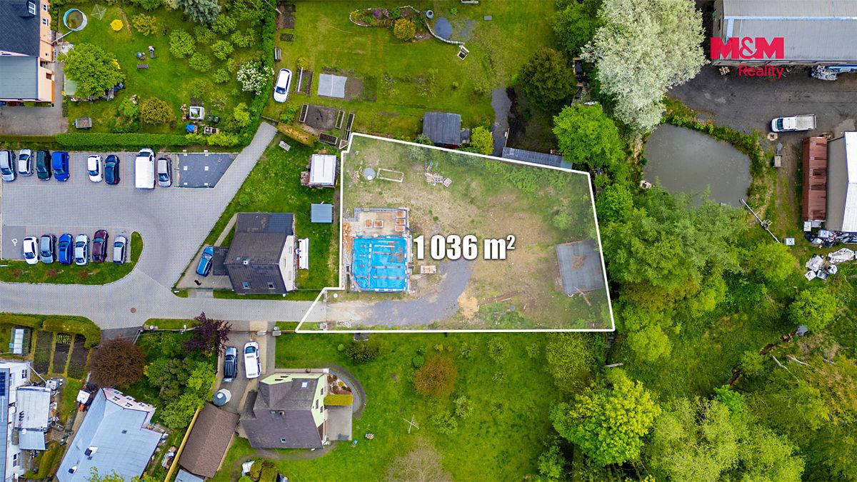 Prodej stavebního pozemku 1036 m² – fotografie 2