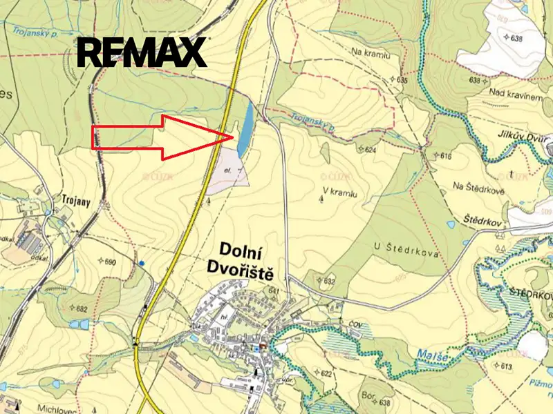 Prodej lesa 15364 m², Dolní Dvořiště – náhled fotky 1
