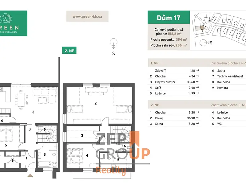 Prodej rodinného domu 159 m², pozemek 354 m², Dříteč – náhled fotky 3