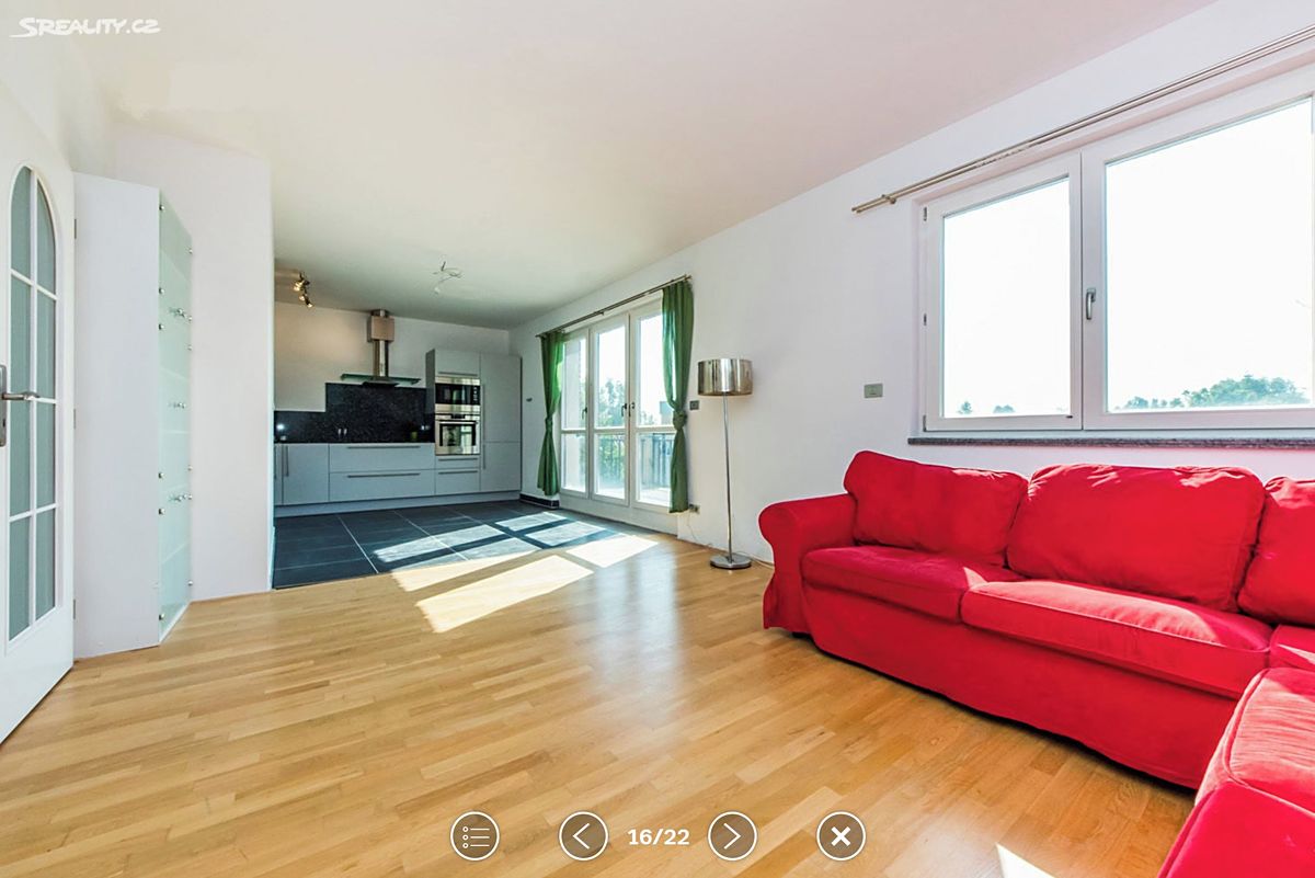 Pronájem bytu 2+kk 82 m²