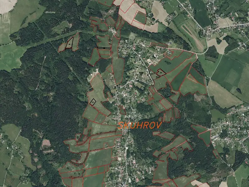 Prodej pole 15346 m², Skuhrov – náhled fotky 1
