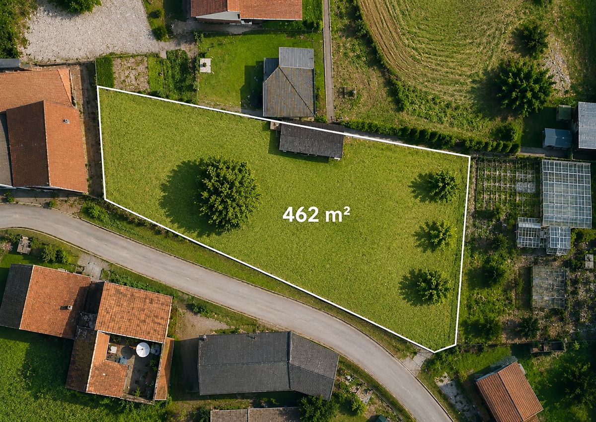 Prodej stavebního pozemku 462 m² – fotografie 2