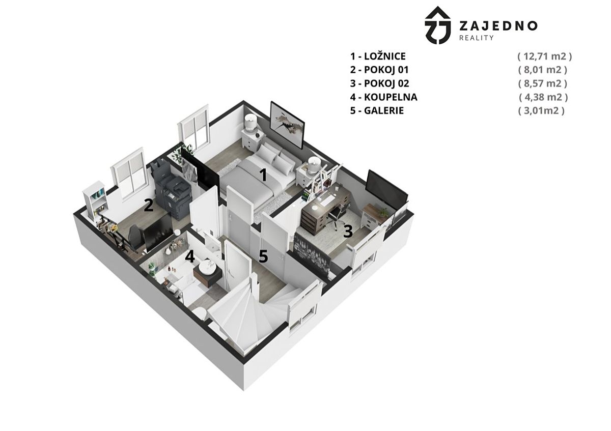 Prodej rodinného domu 79 m², pozemek 562 m² – fotografie 4