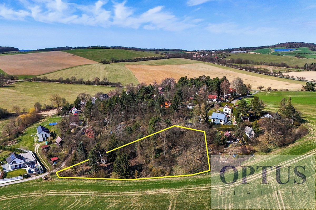 Prodej stavebního pozemku 3385 m², Neveklov – fotka 1 z 3