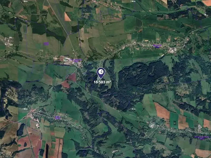 Prodej pole 18583 m², Čistá u Horek – náhled fotky 2