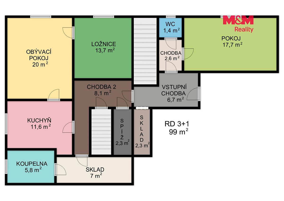 Prodej rodinného domu 120 m², pozemek 735 m² – fotografie 5