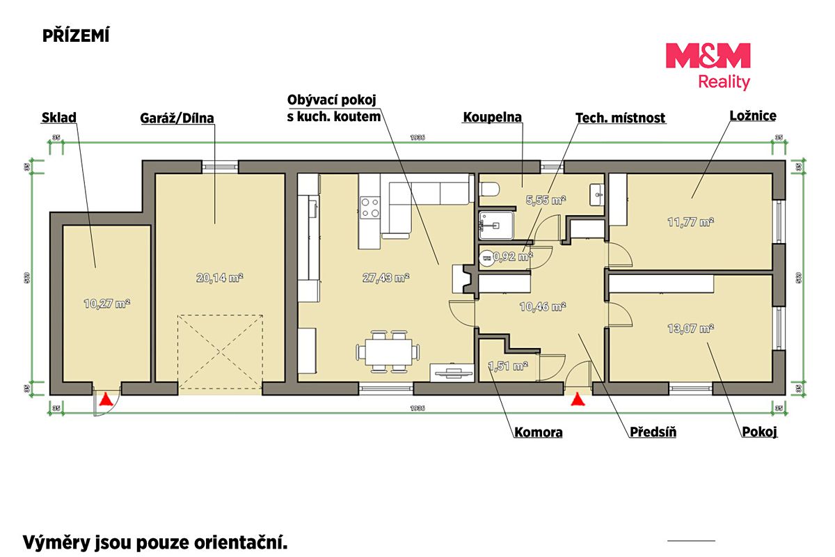 Prodej chalupy 71 m², pozemek 459 m² – fotografie 4