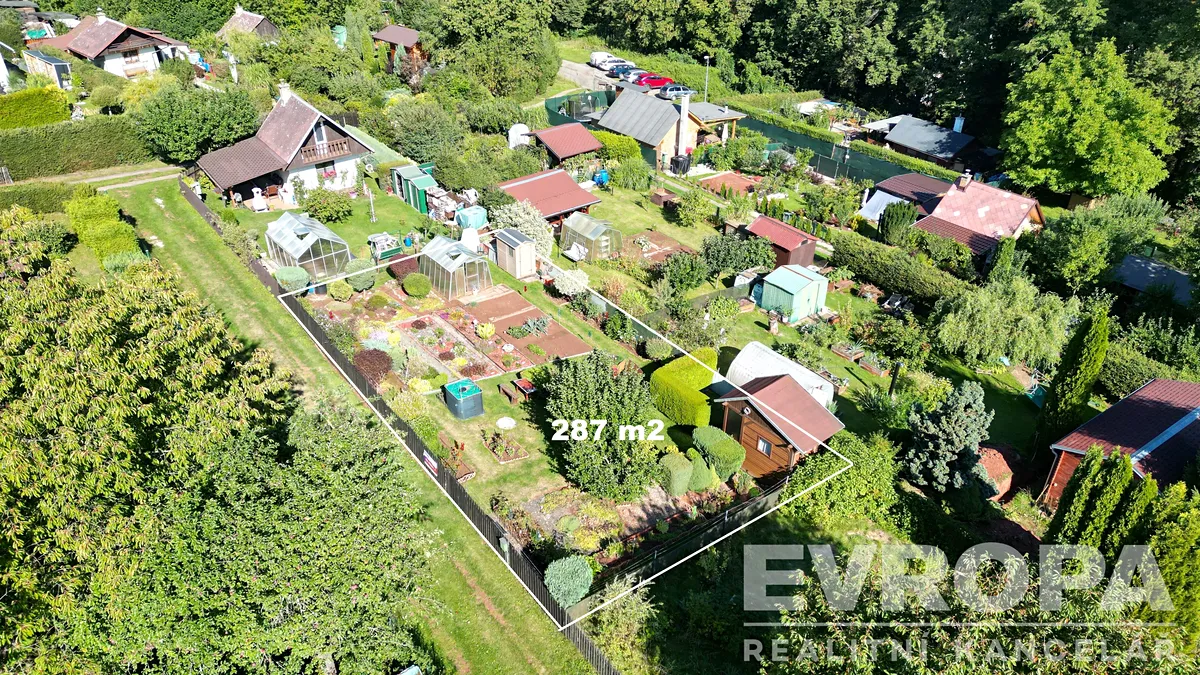 Prodej zahrady 287 m²