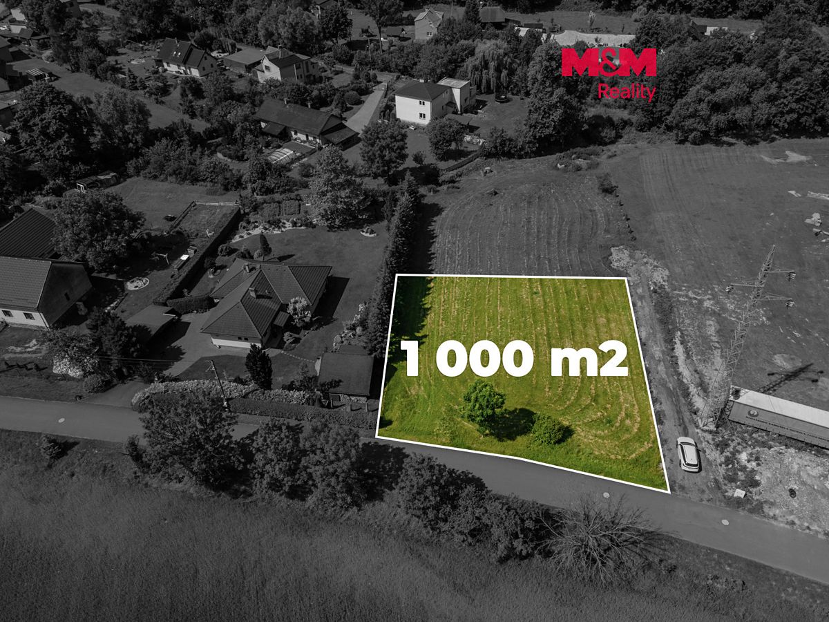 Prodej stavebního pozemku 1000 m²